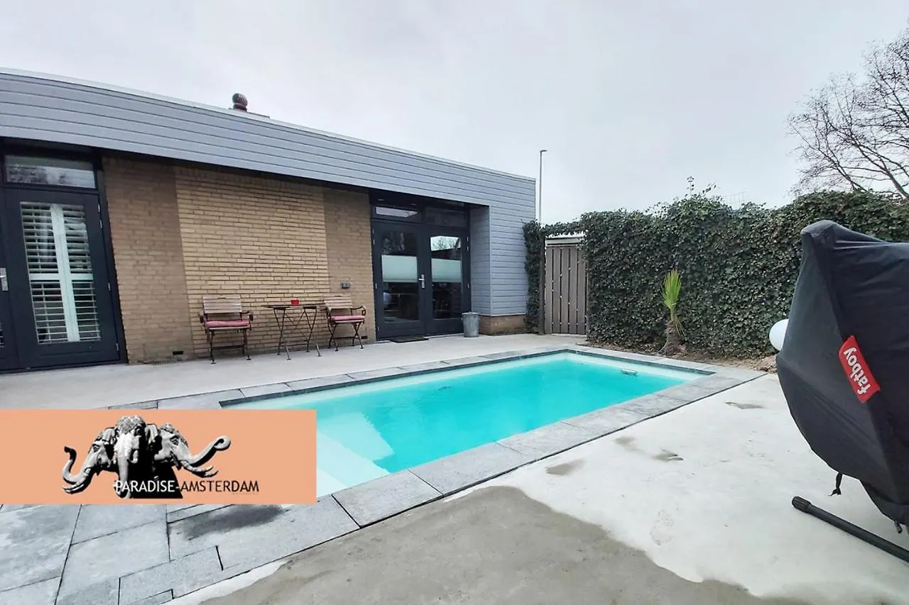 Apartament Paradise Amsterdam Bungalow Of 80 M2 With Private Pool Zandvoort